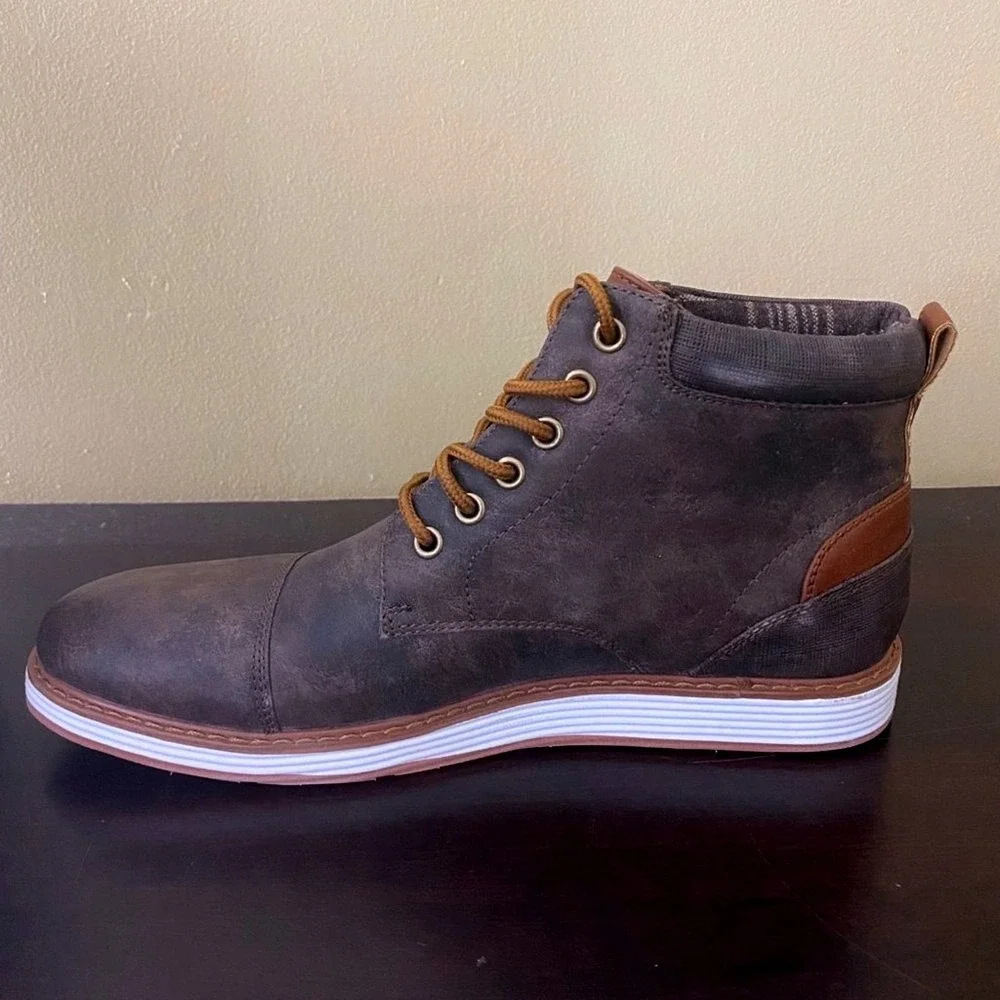 Ferro Aldo Birt Men's Memory‎ Foam Casual Mid-Top Desert Boots